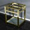 Fauceture VSP2522B7 25-Inch x 22-Inch Steel Console Sink Base with Glass Shelf, Brushed Brass VSP2522B7 - alternate 2